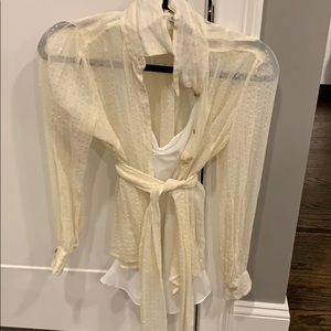 Milly undershirt and blouse